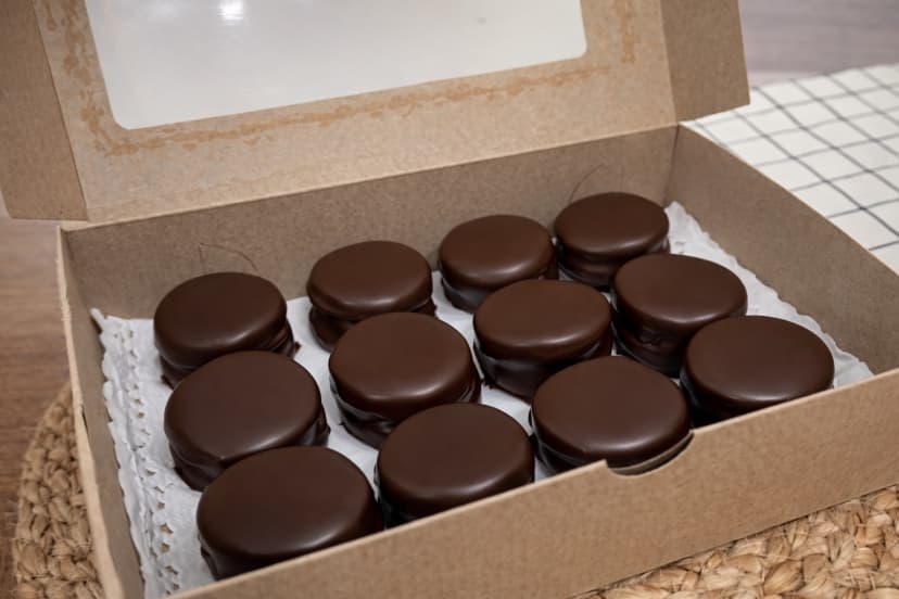 Alfajores de Chocolate x12u